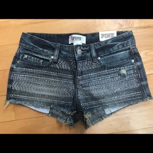 Victoria Secret PINK crystal shorts
